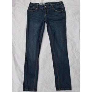 Mossimo Supply Co Jeans Women 9R Skinny Dark Wash Denim Stretch Blue Pants 31/30